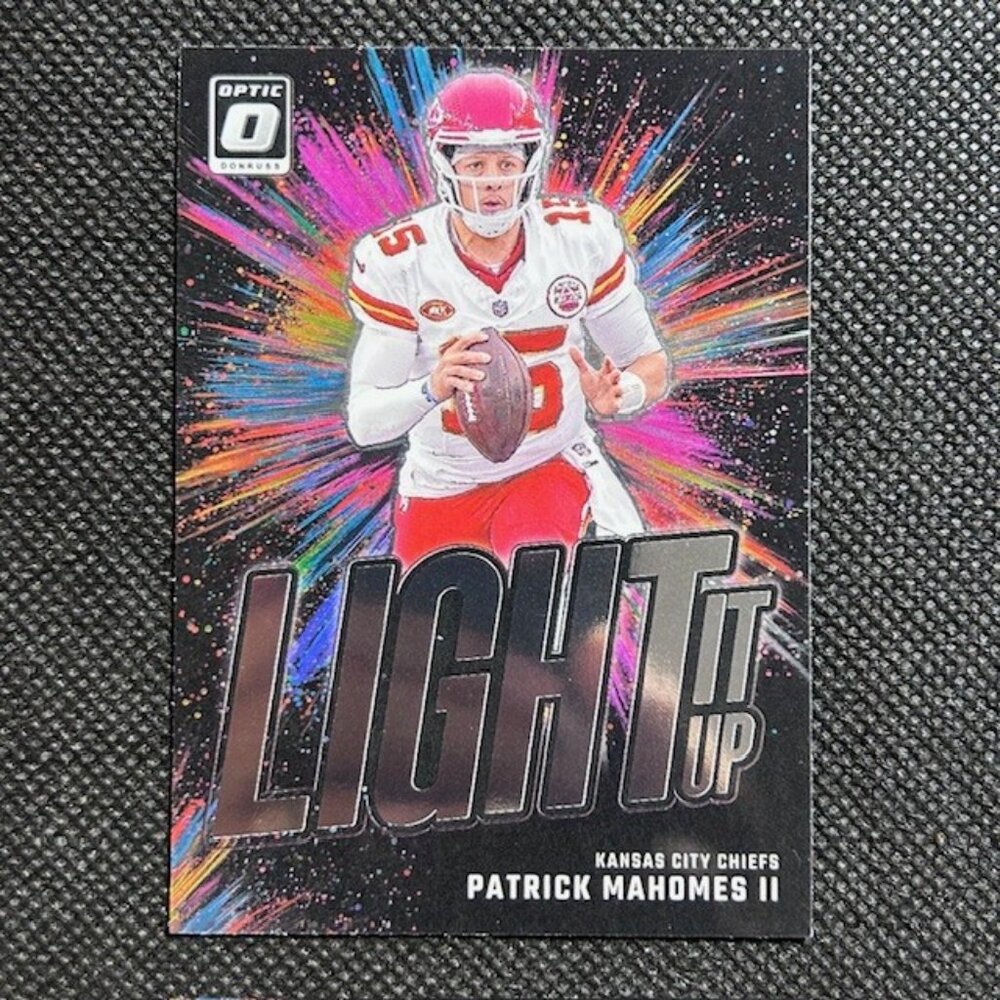 2024 Donruss Optic #11 Patrick Mahomes II Light It Up Kansas City Chiefs